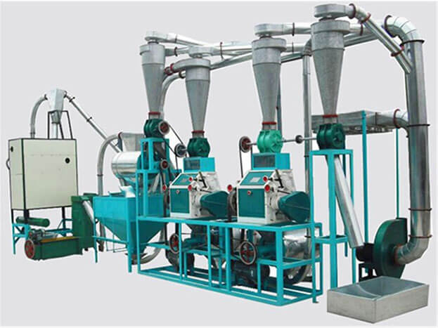 10Ton/24h Wheat Flour Milling Machine