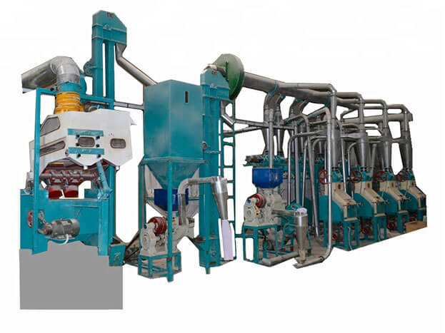 20-30Ton/24h Maize Flour Milling Machine